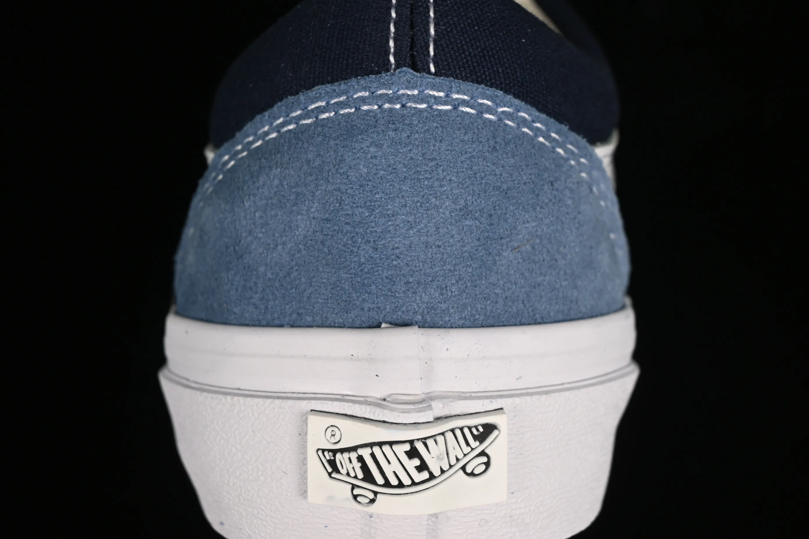 All categories Vans Vans series Vans Mid Vans Sk8-Mid Reissue 83 high-end branch blue stitching suede casual retro skateboard shoes VN000CQDDWR